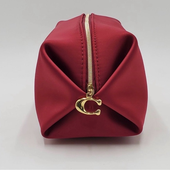 Coach Fragrance Red Pouch - Picture 3 of 4